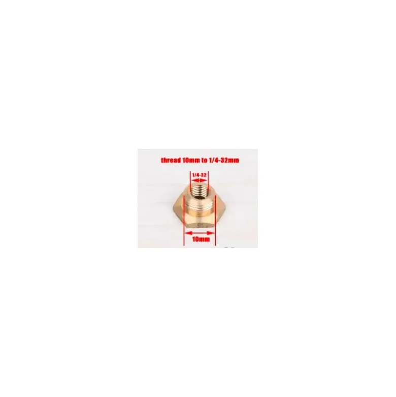 Adaptateur bougie 10mm vers 1/4 32 ( glow)