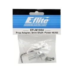 Adaptateur d'hélice, filetage 8mm : Power 46/60 E-Flite