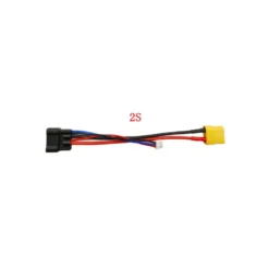 Adaptateur long Traxxas (TRX) vers XT60 male 2S