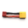 Adaptateur prise XT60 controleur (M) vers Deans (T) batterie (F)