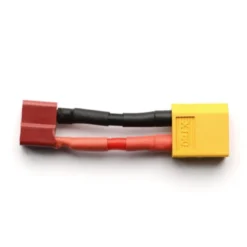 Adaptateur prise XT60 controleur (M) vers Deans (T) batterie (F)
