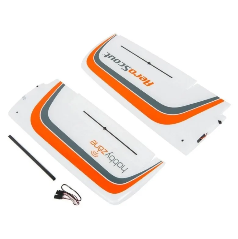 Aile Set with Servos installed: AeroScout HOBBYZONE - HBZ3803