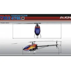Align T-Rex 470LM Dominator Combo 6S sans gyro