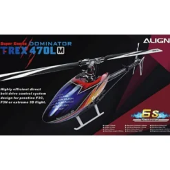 Align T-Rex 470LM Dominator Combo 6S sans gyro