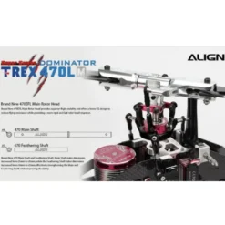Align T-Rex 470LM Dominator Combo 6S sans gyro
