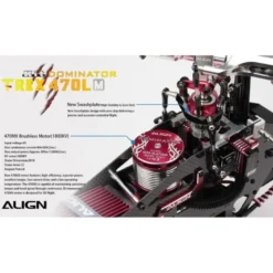 Align T-REX 470LM(Métal) Dominator KIT (RH47E06X)
