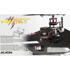 Align T-REX 470LM(Métal) Dominator KIT (RH47E06X)