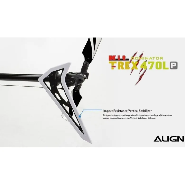 Align T-REX 470LP(Plastique) Dominator KIT (RH47E03X)