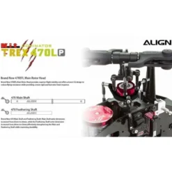 Align T-REX 470LP(Plastique) Dominator KIT (RH47E03X)