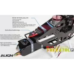 Align T-REX 470LP(Plastique) Dominator KIT (RH47E03X)