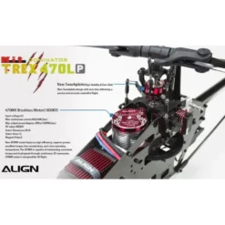 Align T-REX 470LP(Plastique) Dominator KIT (RH47E03X)
