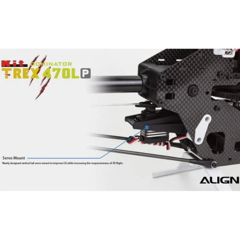 Align T-REX 470LP(Plastique) Dominator KIT (RH47E03X)