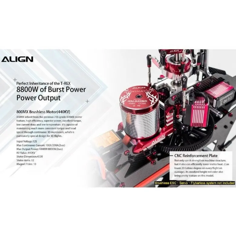 Align T-REX 650X Dominator Kit (12S)