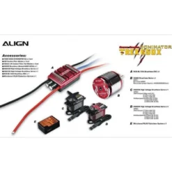 Align T-REX 650X Dominator Super Combo (12S)