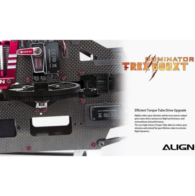 Align T-REX 500XT Dominator Top Combo (DS530M/DS535M + Microbeast)