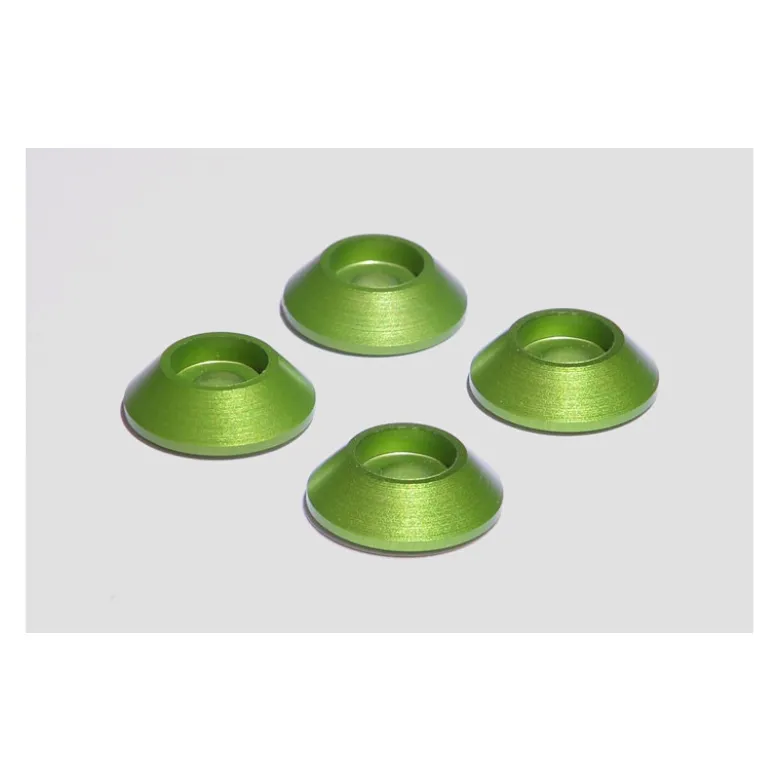 Alu. Anodized Washer Sets 4mm