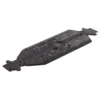 ARRMA Aluminum Chassis CNC 7075 T6 LWB Black - ARA320571