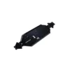 ARRMA Aluminum Chassis CNC 7075 T6 SWB Black - ARA320572