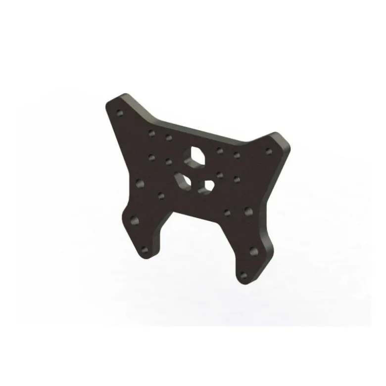ARRMA Aluminum Front Shock Tower (Black) - ARA330604