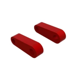 ARRMA Aluminum Fr Suspension Mounts (Red) (2)
