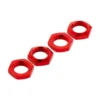 ARRMA AR330360 Aluminum Wheel Nut 17mm Red Nero (4)