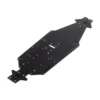 ARRMA AR320197 Chassis Aluminum LWB Silver/Blue Kraton