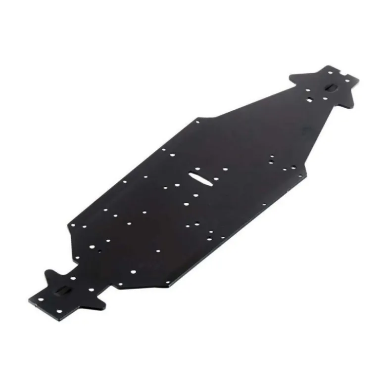 ARRMA AR320197 Chassis Aluminum LWB Silver/Blue Kraton