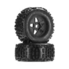 ARRMA AR510092 dBoots Backflip MT 6S Tire Wheel Set