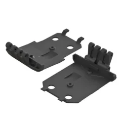 ARRMA AR320401 F/R Lower Skidplate (2) 4x4 Granite MEGA