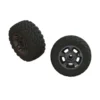ARRMA AR550053 Ragnarok Mt Tire ST Glued(Blk Chrome)(2) - ARA550053