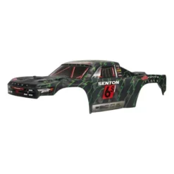 ARRMA AR406144 SENTON 6S BLX Painted Body Black/Green