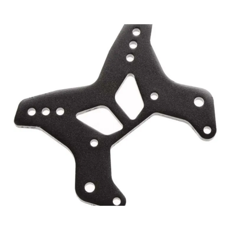 ARRMA AR330377 Shock Tower Front M Aluminum Black Typhon