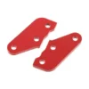 ARRMA AR340072 Steering Plate A Aluminum Red (2)