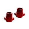 ARRMA AR310484 Wheel Hex Alumn 17mm/16.5mm Red (2)