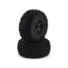 ARRMA Dboots Fortress SC Tire Set Glued Gun Metal (2) - ARA550087