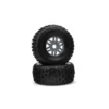 ARRMA dBoots Fortress Tyre Set Glued Gun Metal (Pair) - ARA550069