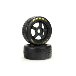 ARRMA dBoots Hoons 42/100mm Gold Belted Tires with 2.9' 5-Spoke Wheels (2)