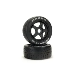ARRMA dBoots Hoons 42/100mm Silver Belted Tires with 2.9' 5-Spoke Wheels (2)