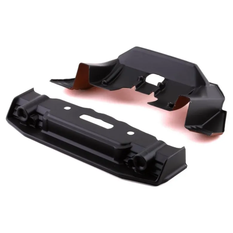 ARRMA FELONY Painted Splitter And Diffuser Black/Orange - ARA410010