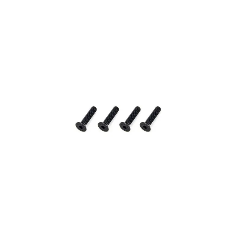 ARRMA Flat Head Hex Machine Screw M4x18mm (4) - ARA722418