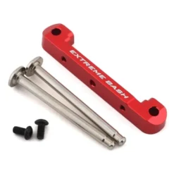 ARRMA Front Upper Suspension Mount CNC Aluminum Red - ARA330659