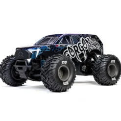 ARRMA 1/10 GORGON 223S 2WD RTR Brushless Monster Truck, Blue/Black
