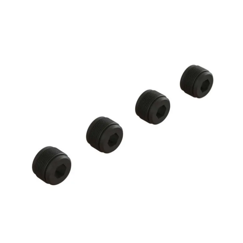 ARRMA Hub Nut (Red) (4)