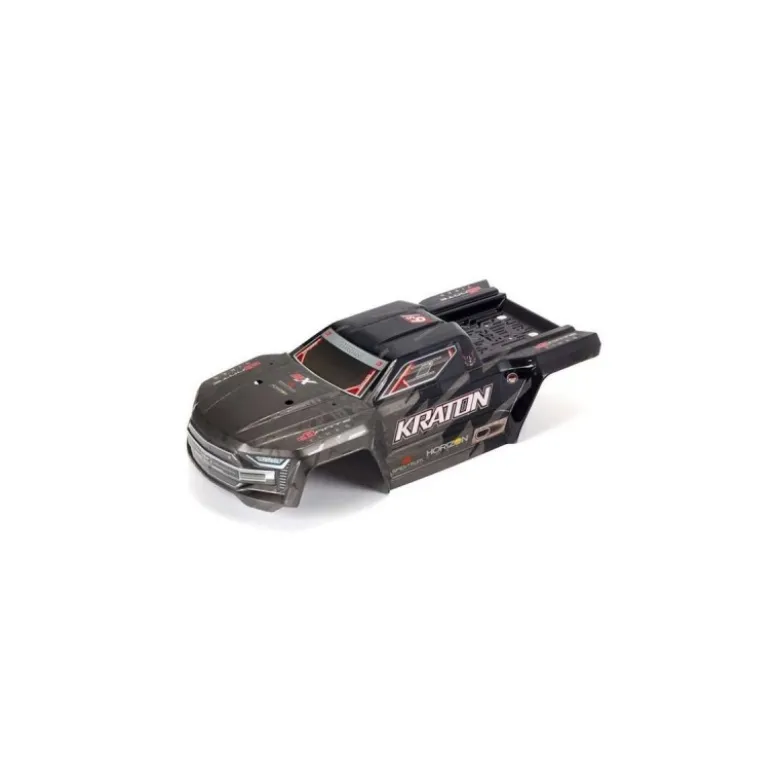 ARRMA KRATON 1/8 EXB Painted Decaled Trimmed Body Black - ARA406159