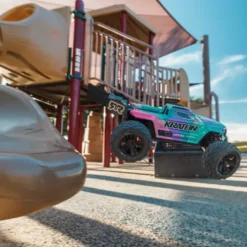 Arrma Mini Kraton 4X4 3S DSC 1/16 - Monster Truck RC Brushless - Rose (Pack Complet avec Batterie et Chargeur) ARA2508ST2