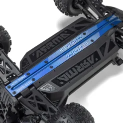 Arrma Mini Kraton 4X4 3S DSC 1/16 - Monster Truck RC Brushless - Bleu (Pack Complet avec Batterie et Chargeur) ARA2508ST1