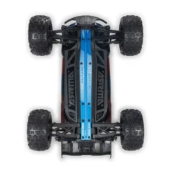 Arrma Mini Kraton 4X4 3S DSC 1/16 - Monster Truck RC Brushless - Bleu (Pack Complet avec Batterie et Chargeur) ARA2508ST1