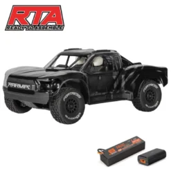 ARRMA 1/16 MOJAVE GROM 4X4 RTA ( a assemblé ) KIT Brushed Desert Truck (Battery & Charger Included), Clear/Black