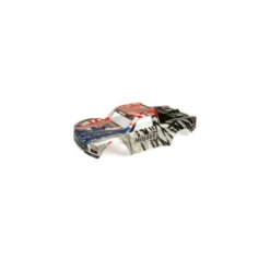 ARRMA MOJAVE 6S BLX Finished Body (Sliver/Red) - ARA411005