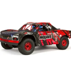ARRMA 1/7 Mojave 6S BLX 4WD Brushless Desert Truck RTR, rouge et noir